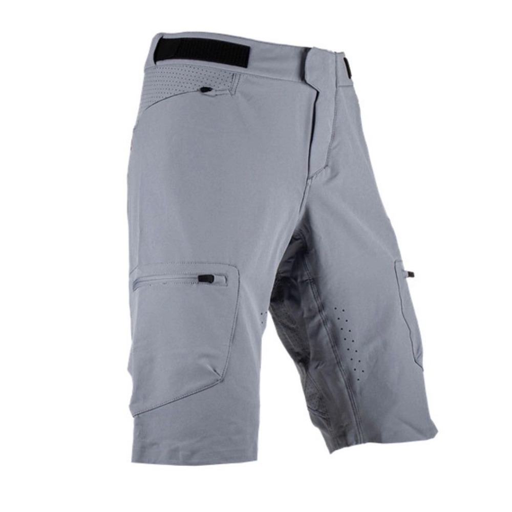 Leatt MTB AllMtn 2.0 Jr Shorts Kids Size L Grey Mountain Bike Trail Riding